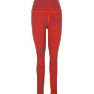 Lululemon Salmon Orange Skinny Leopard Leggings Size XS/S Range NWT